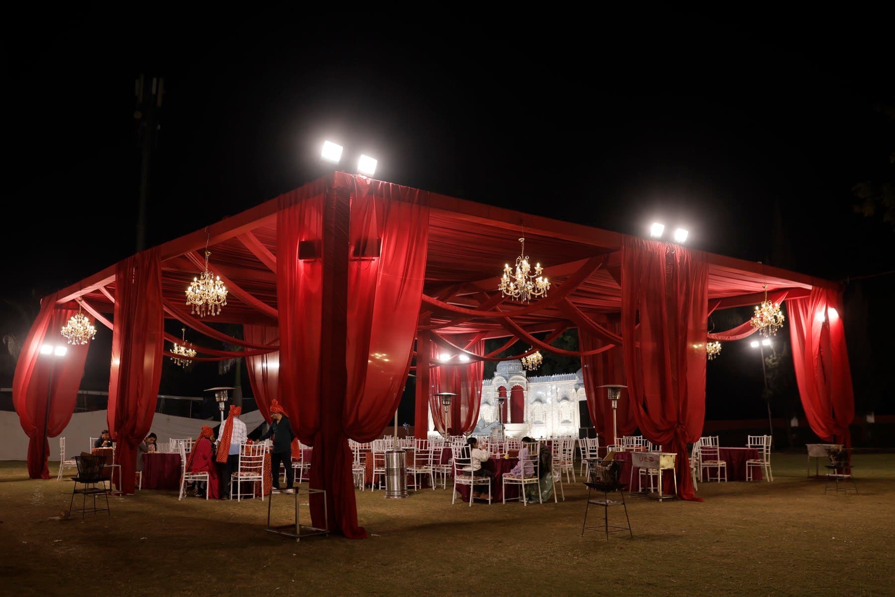 Tenting, Light & Sound